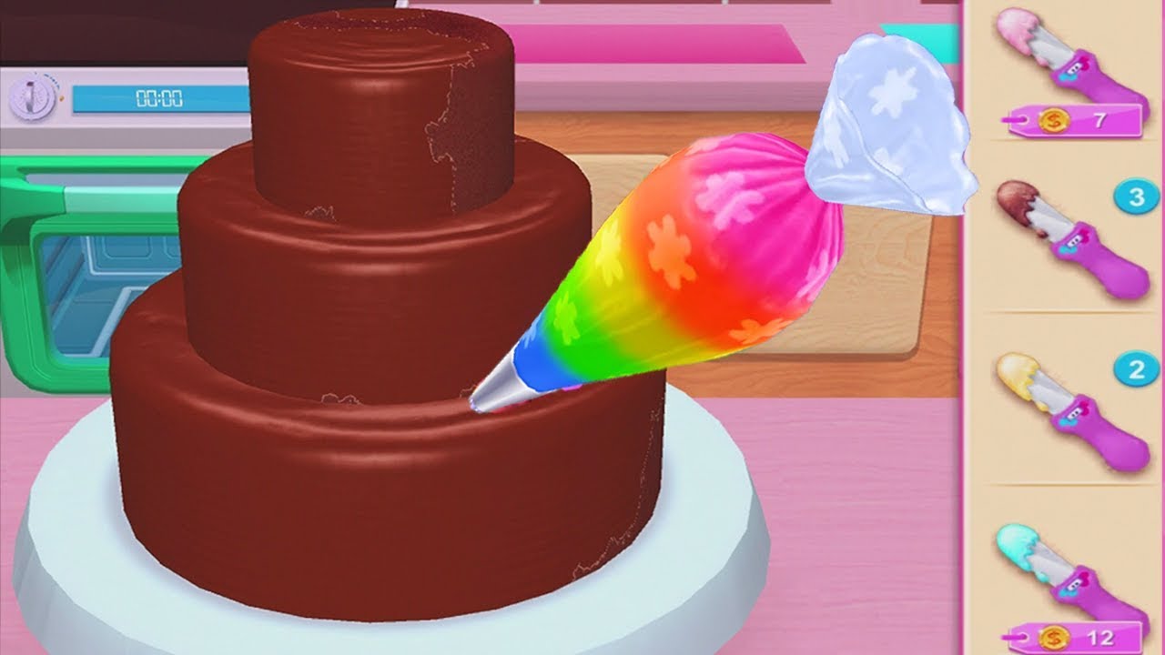 Play Fun Learn Cake Cooking & Colors Games For Kids - My Bakery ...