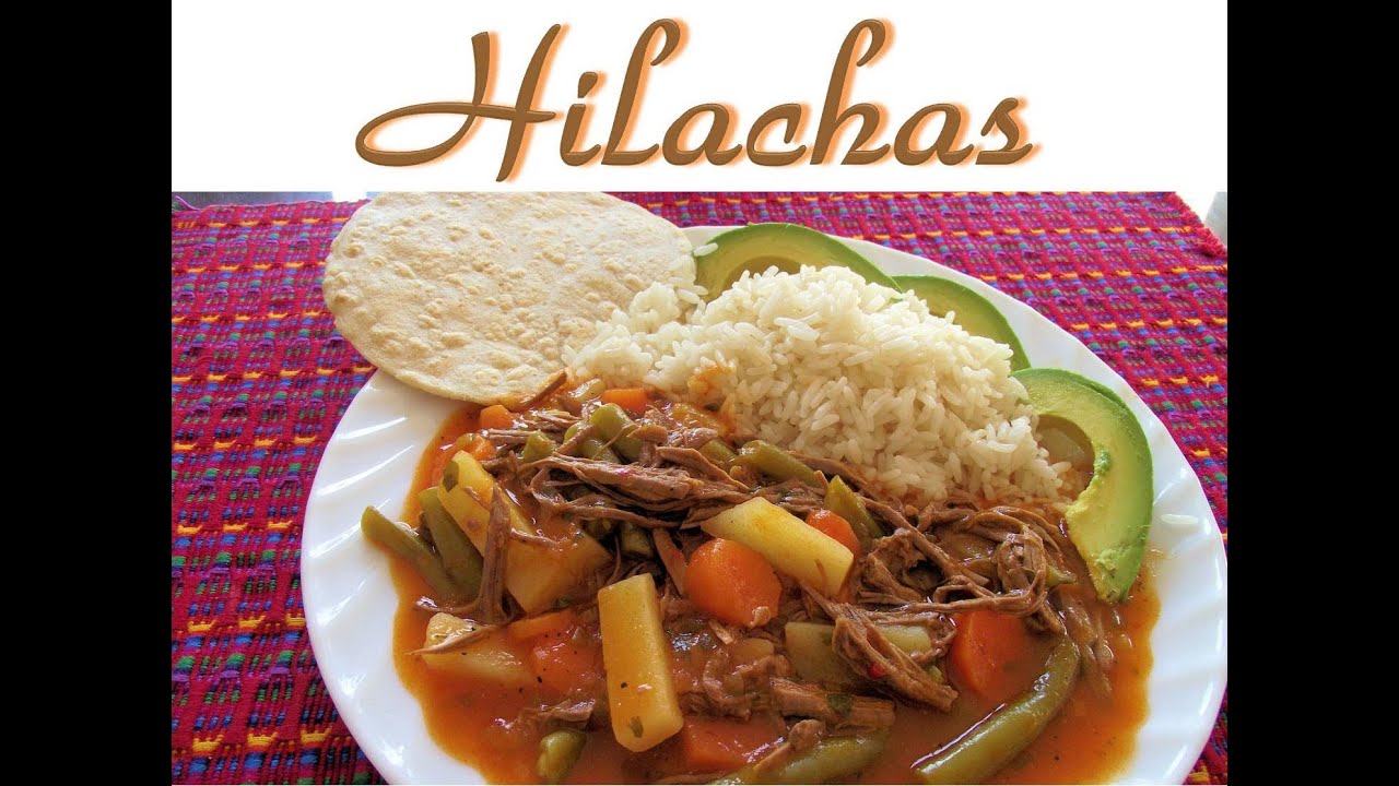 Receta de Hilachas Guatemala - YouTube