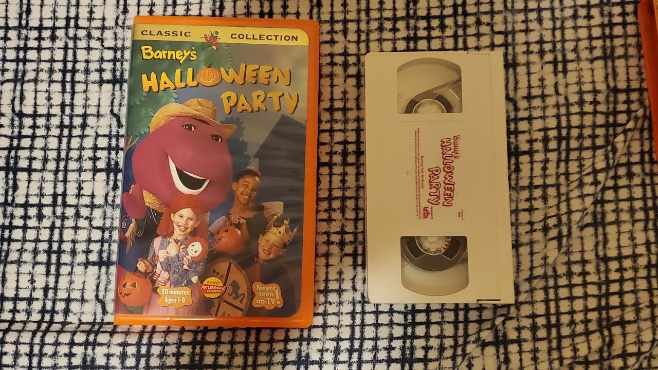 Closing To Barney's Halloween Party 1998 VHS - YouTube