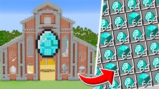 I Built a DIAMOND FACTORY in Minecraft Hardcore