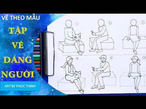 Cách Vẽ Người Ngồi Trên Ghế - Hướng Dẫn Chi Tiết Cho Người Mới Bắt Đầu