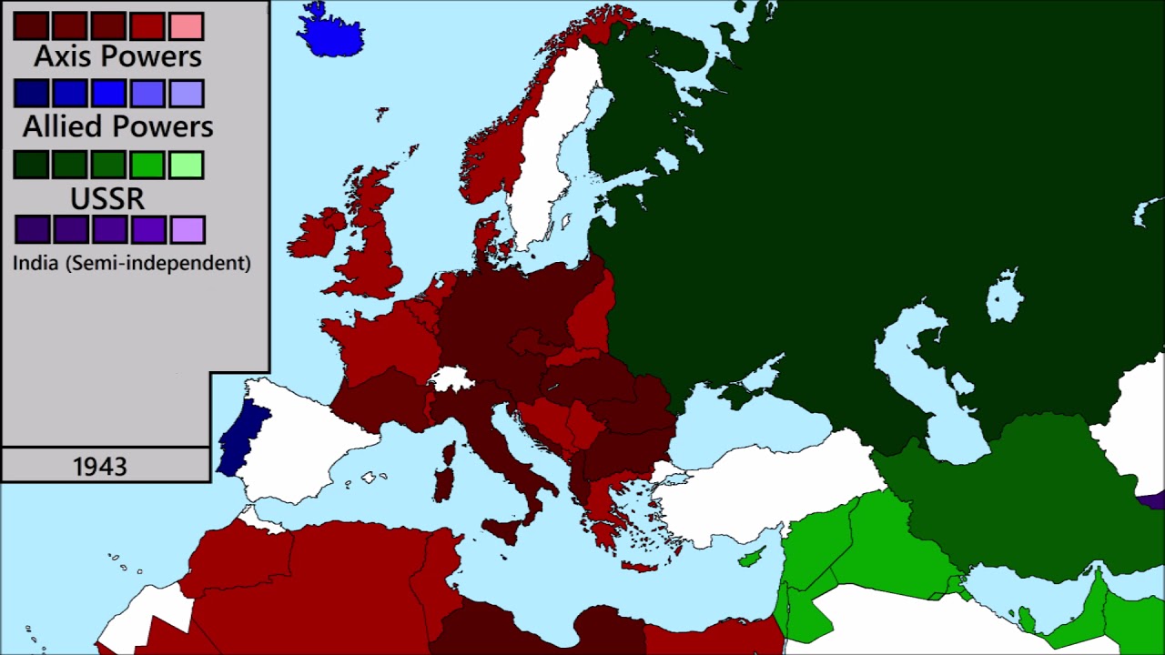 Alternate World War 2 USSR Victory Every Year (Scenario 3) - YouTube