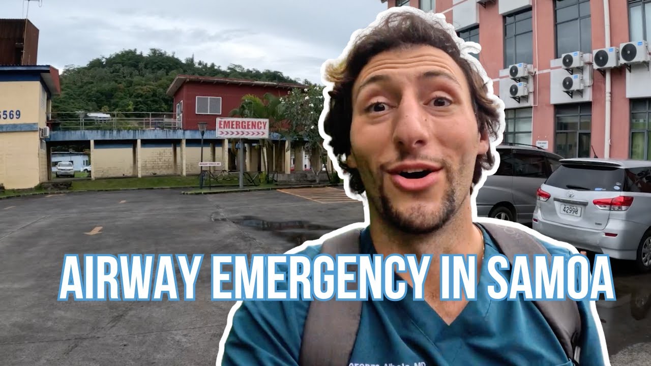 Airway Emergency in Samoa! - YouTube