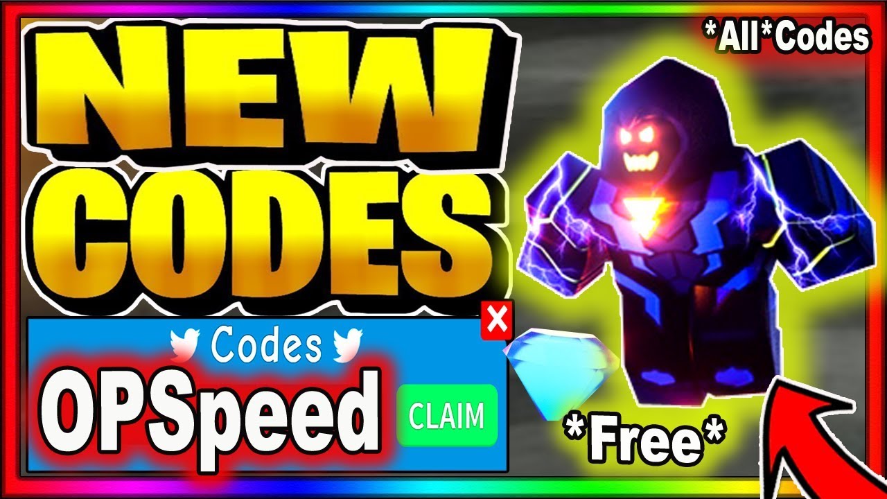 (2020) ALL NEW *SECRET* ADMIN OP CODES! Roblox Heroes of Speed - YouTube