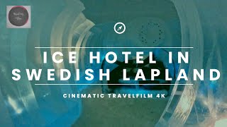 Chilling in summer at Ice hotel in Sweden