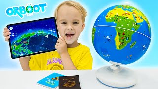 chris and michael explore the world and countries with orboot earth