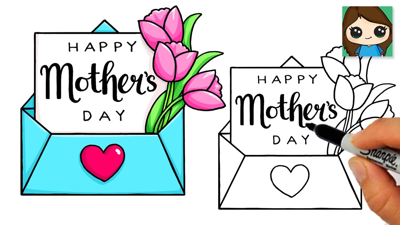 Cute Easy Things To Draw For Your Mom - Cute Drawings To Draw For Your ...