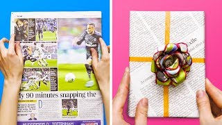 17 GENIUS NEWSPAPER CRAFTS