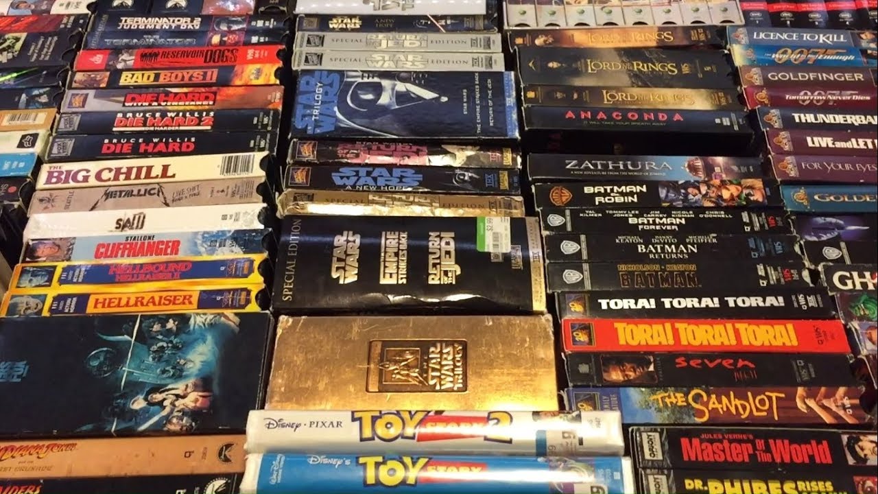 VHS DVD Collection