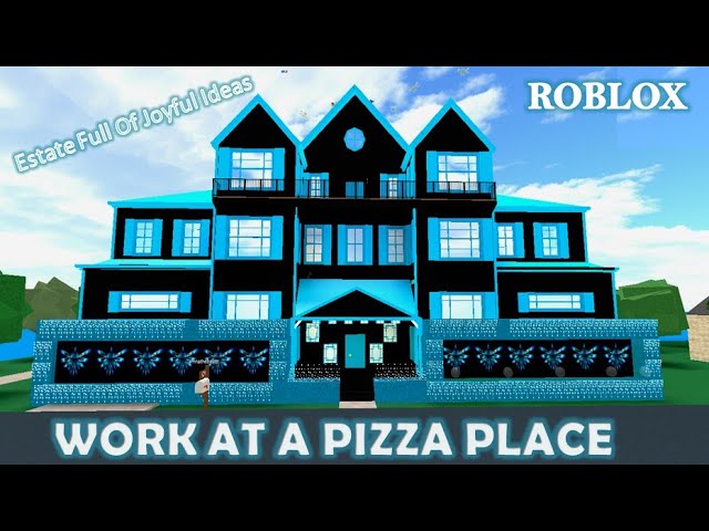 Roblox Work At A Pizza Place Backyard Ideas