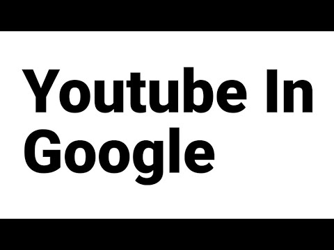 Youtube In Google - YouTube