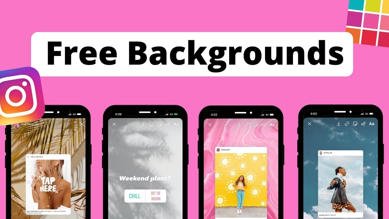 Free Instagram Story Background Templates and Wallpapers