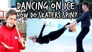 Dancing on Ice: How do ice skaters spin? With Suzanne Shaw and Matt Evers | We The Curious