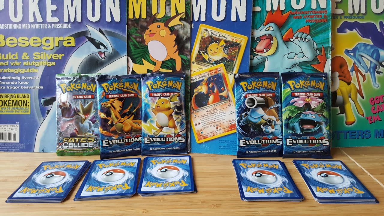 Opening Evolution XY booster packs! Vad händer? *UTMANING* - YouTube