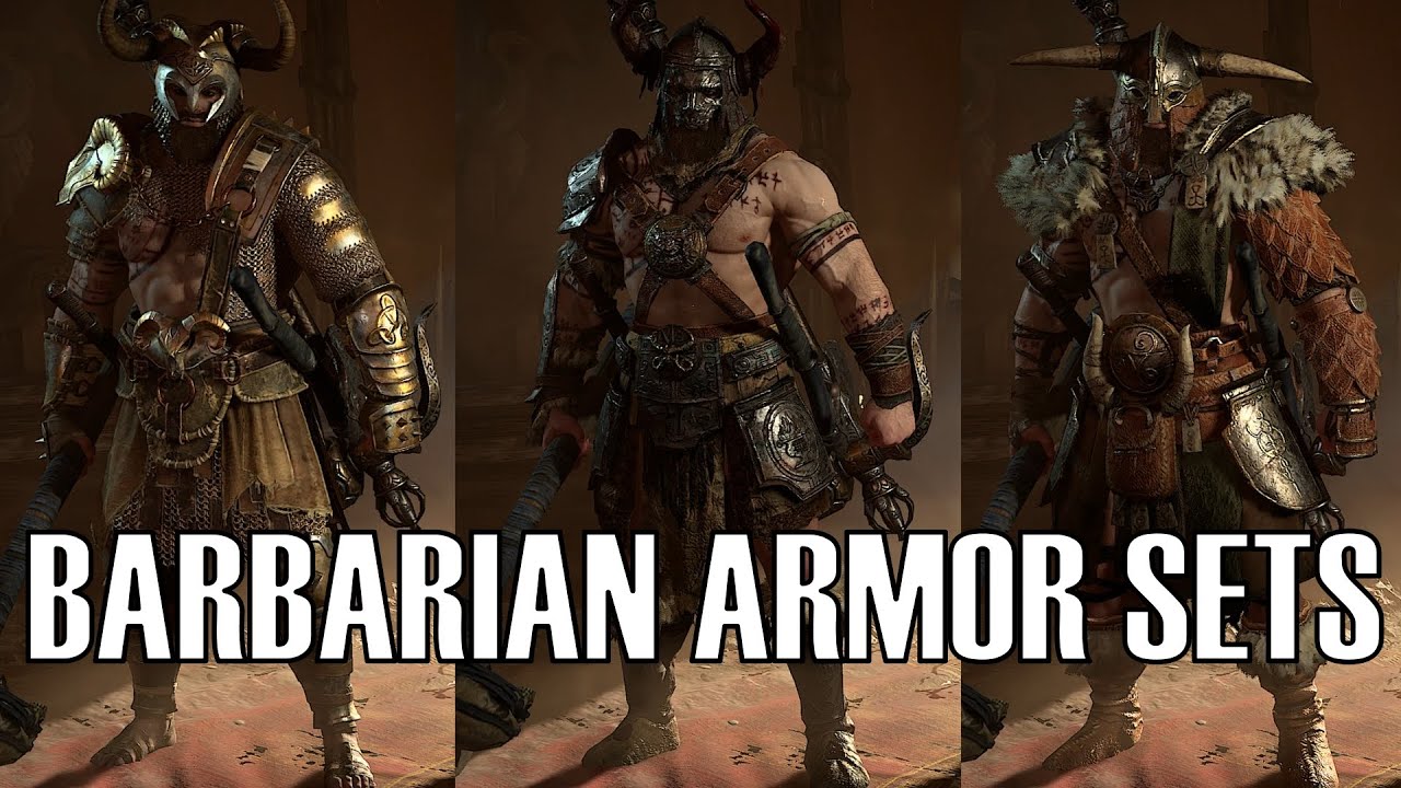 Diablo 3 Female Barbarian Armor