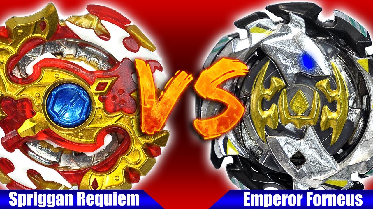 Beyblade Burst Battle and Unboxing - Spriggan Requiem vs Emperor ...