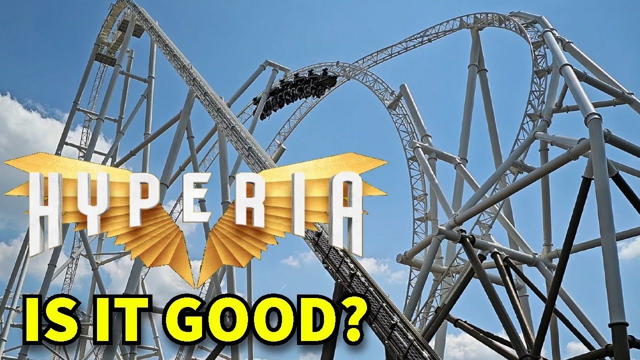 Hyperia REVIEW & Thorpe Park Vlog - YouTube