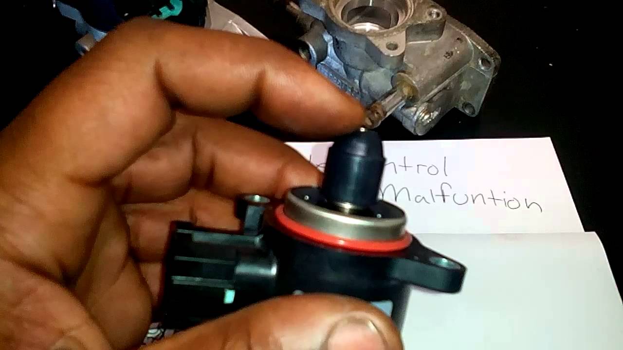 P0505 Nissan Maxima idle control malfunction - YouTube