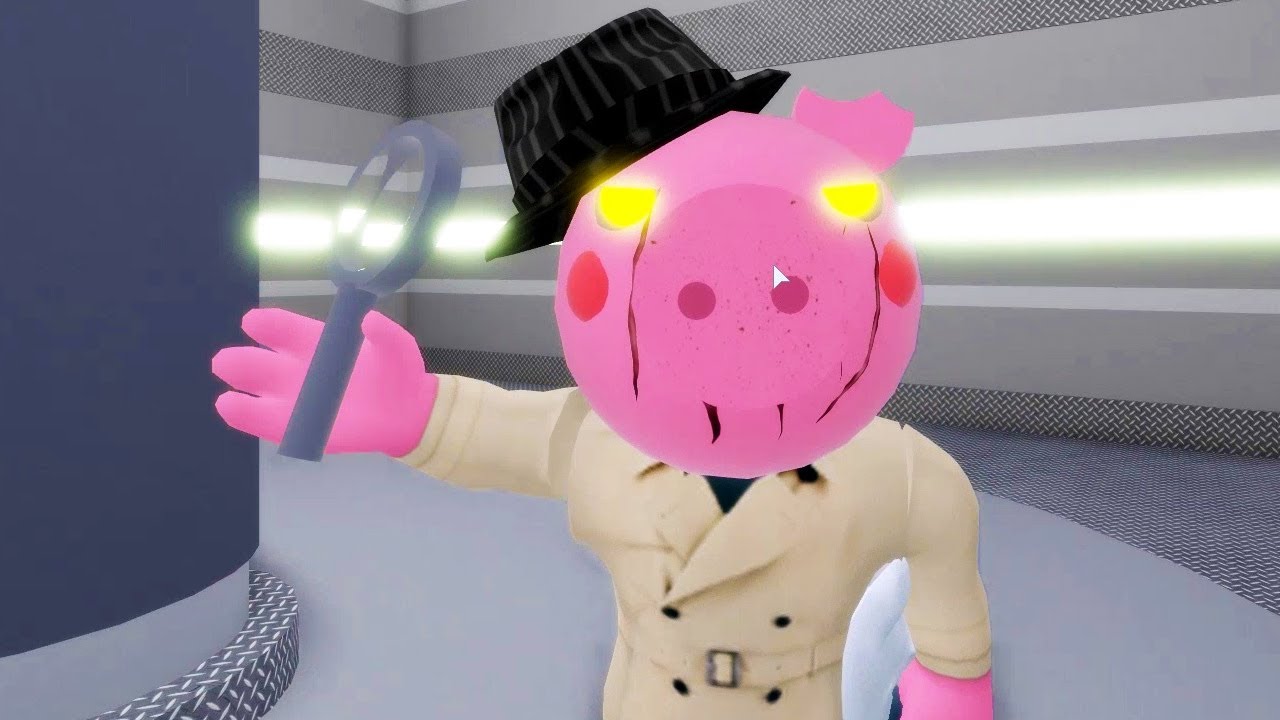 New Detective Piggy Jumpscare - Roblox Piggy NPC Test - YouTube