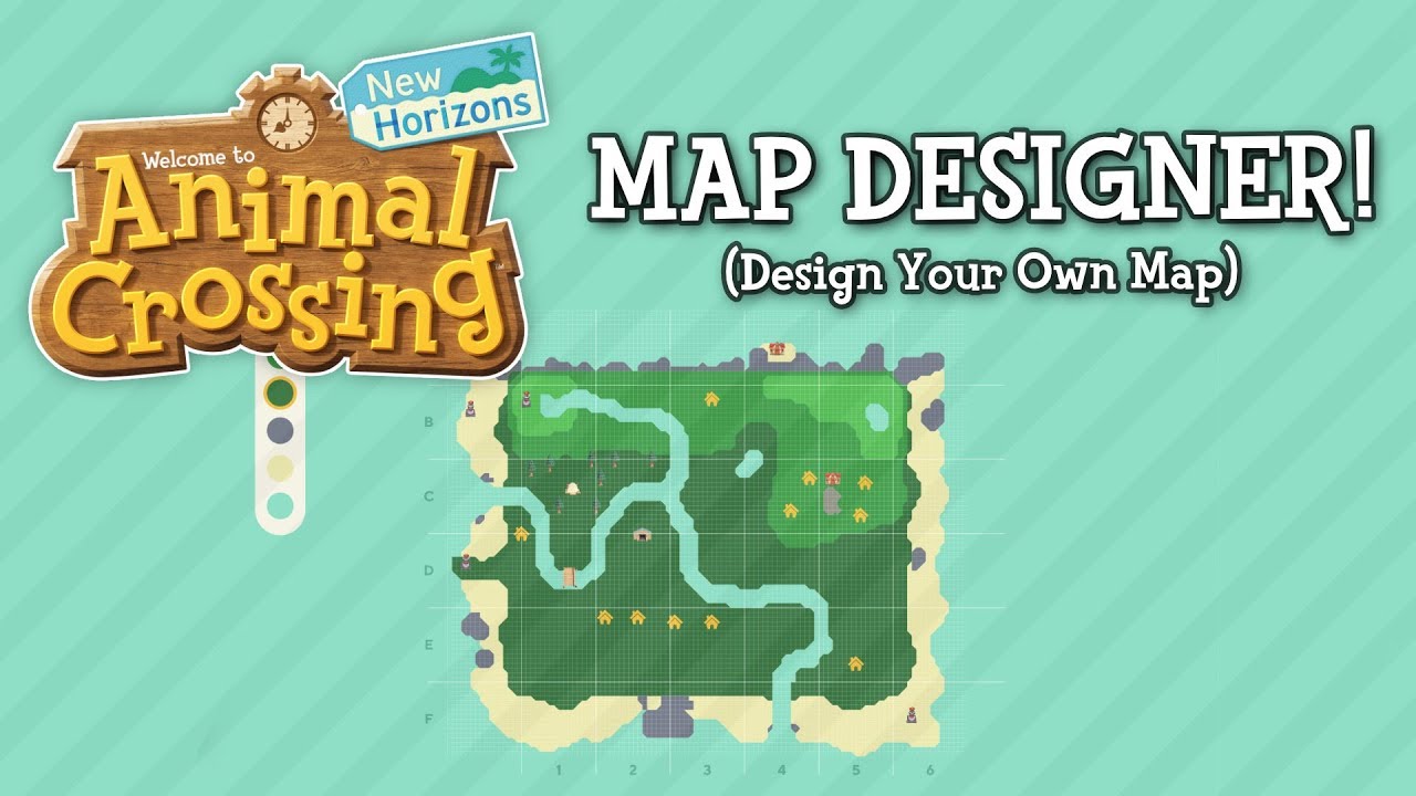 design your own island map Make Your Own Animal Crossing New Horizons Map Youtube design your own island map