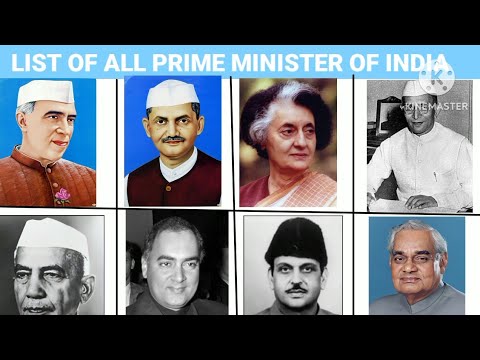 List of all prime minister of India// important gk questions/by ...