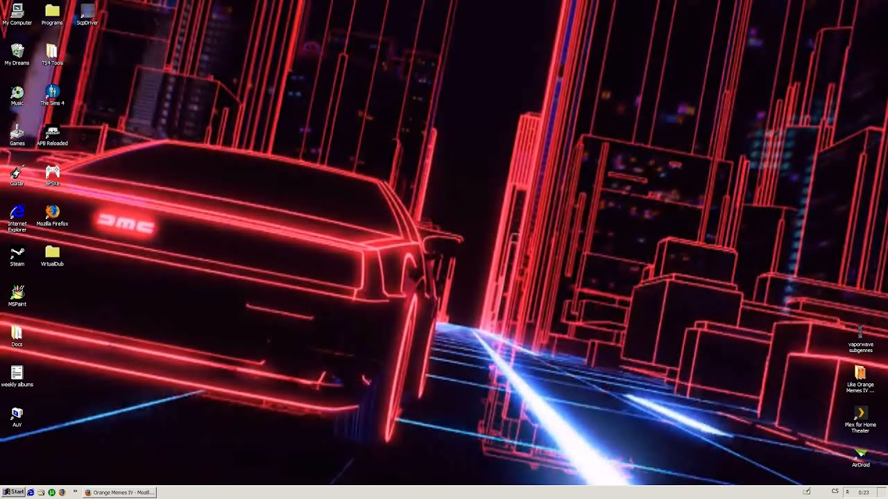 Synthwave Video Wallpaper - YouTube