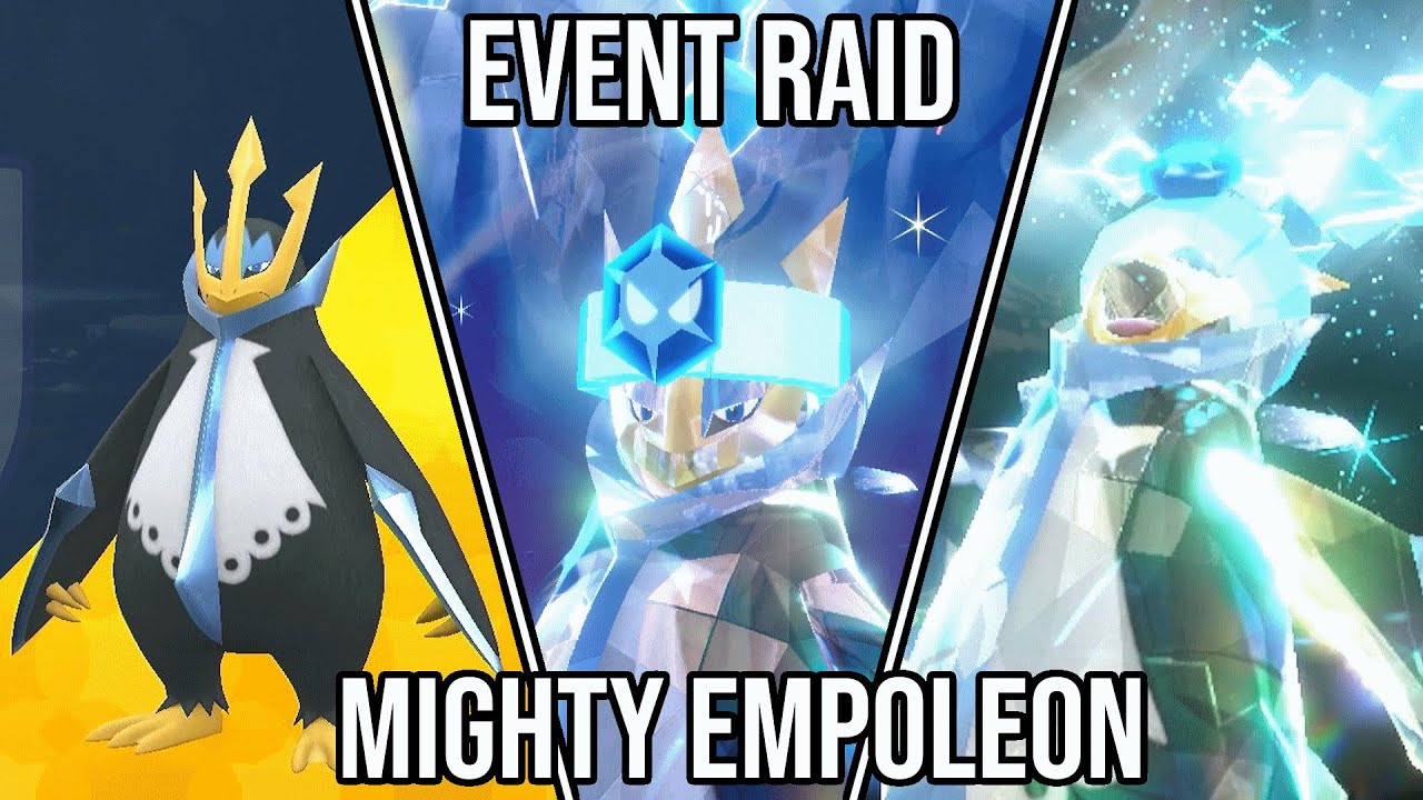 Mighty Empoleon 2 | Tera Raid Battle Event | 7 Star Raid Boss | Pokemon ...