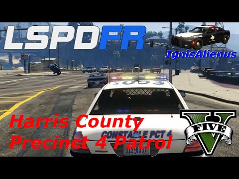 GTAV: LSPDFR Roleplay - Harris County Precinct 4 Patrol - Ep. 8 - YouTube