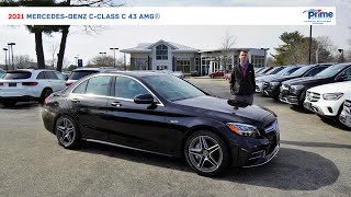 21 Mercedes Benz C Class Amg C 43 Sedan Video Tour With Spencer Youtube