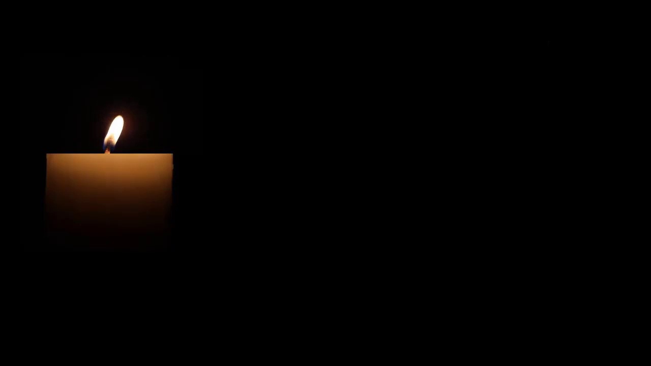 Burning Candle with black background | No Copyright Download Free - YouTube