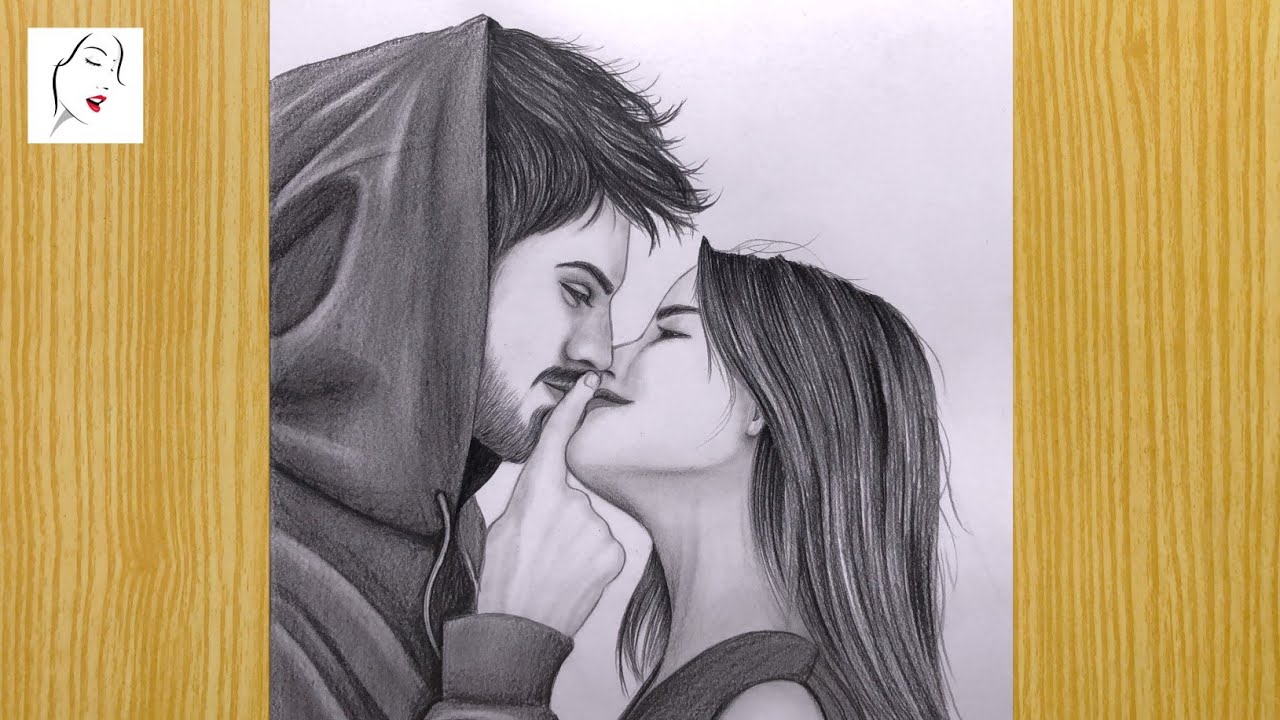 Details more than 134 cute couple kissing sketch best - in.eteachers