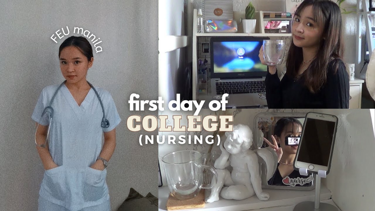 FEU first day of online classes of a Nursing Student l PHILIPPINES ...