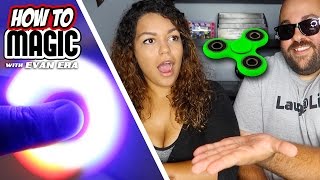 6 Magic Fidget Spinner Tricks!