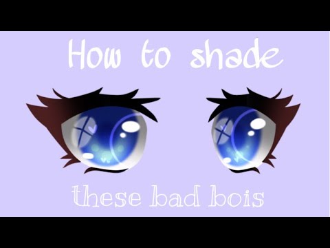 Eye shading tutorial ! {Gacha Life} - YouTube