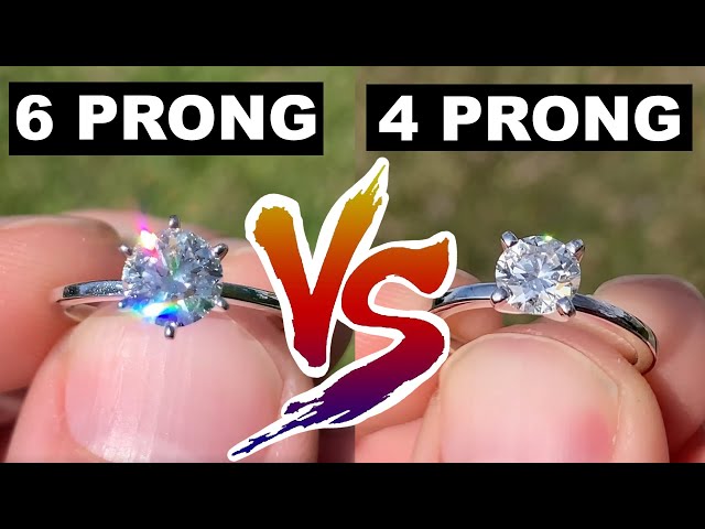 James Allen - 4 Prong Vs 6 Prong Solitaire Diamond Engagement Ring (Which  Do You Like Better??) - Youtube