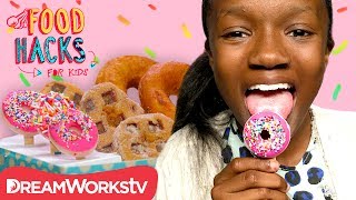 Donut Popsicle + MORE Donut Hacks! | FOOD HACKS FOR KIDS