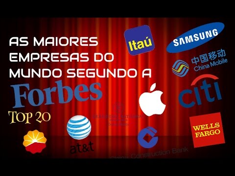 As maiores empresas do mundo segundo a Forbes.TOP 20. - YouTube