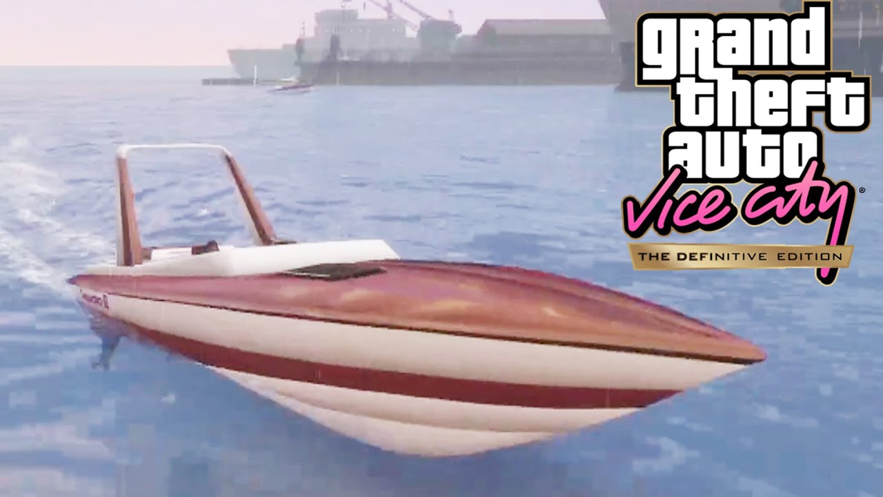 GTA VICE CITY DEFINITIVE EDITION #07: O BARCO MAIS RÁPIDO - YouTube