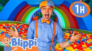 blippis cool colorful clubhouse best of blippi learn colors and science with blippi