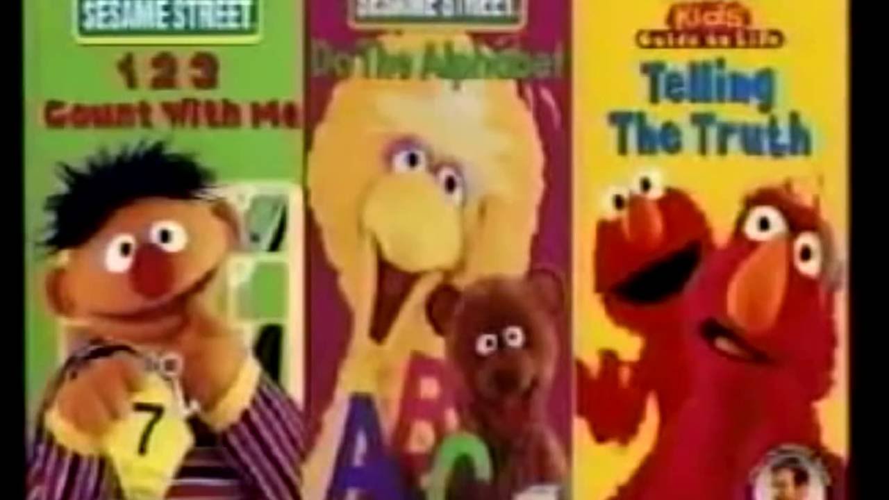 Opening To Sesame Street Presents Barney Safety 2001 VHS - YouTube