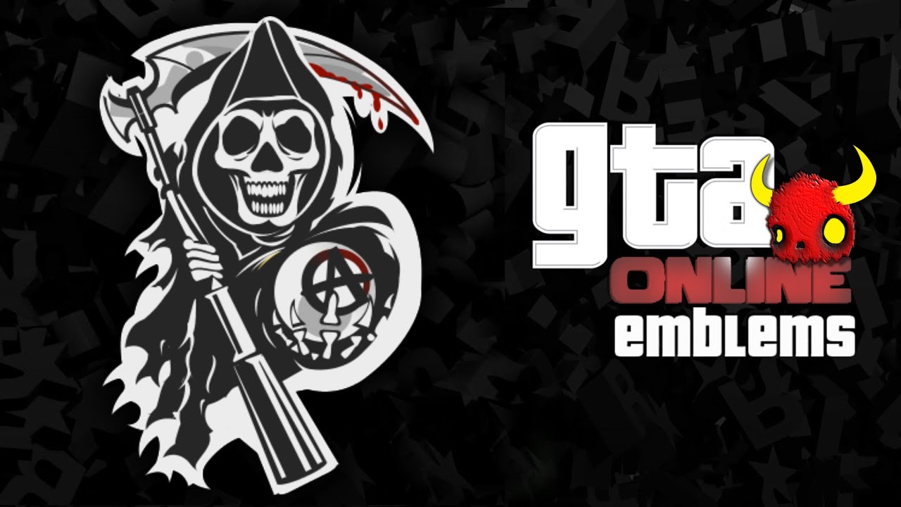 GTA V Sons Of Anarchy Custom Crew Emblem Grand Theft Auto 32262 | Hot ...