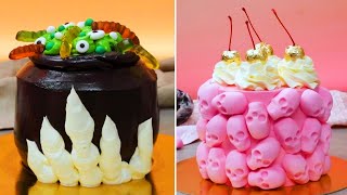 CREATIVE & SPOOKY Cake Tutorials | DIY Monster Cake Decorating Ideas & more