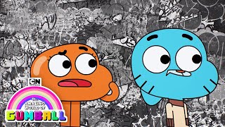 The Amazing World of Gumball | Elmore Turns Colorless | Cartoon Network