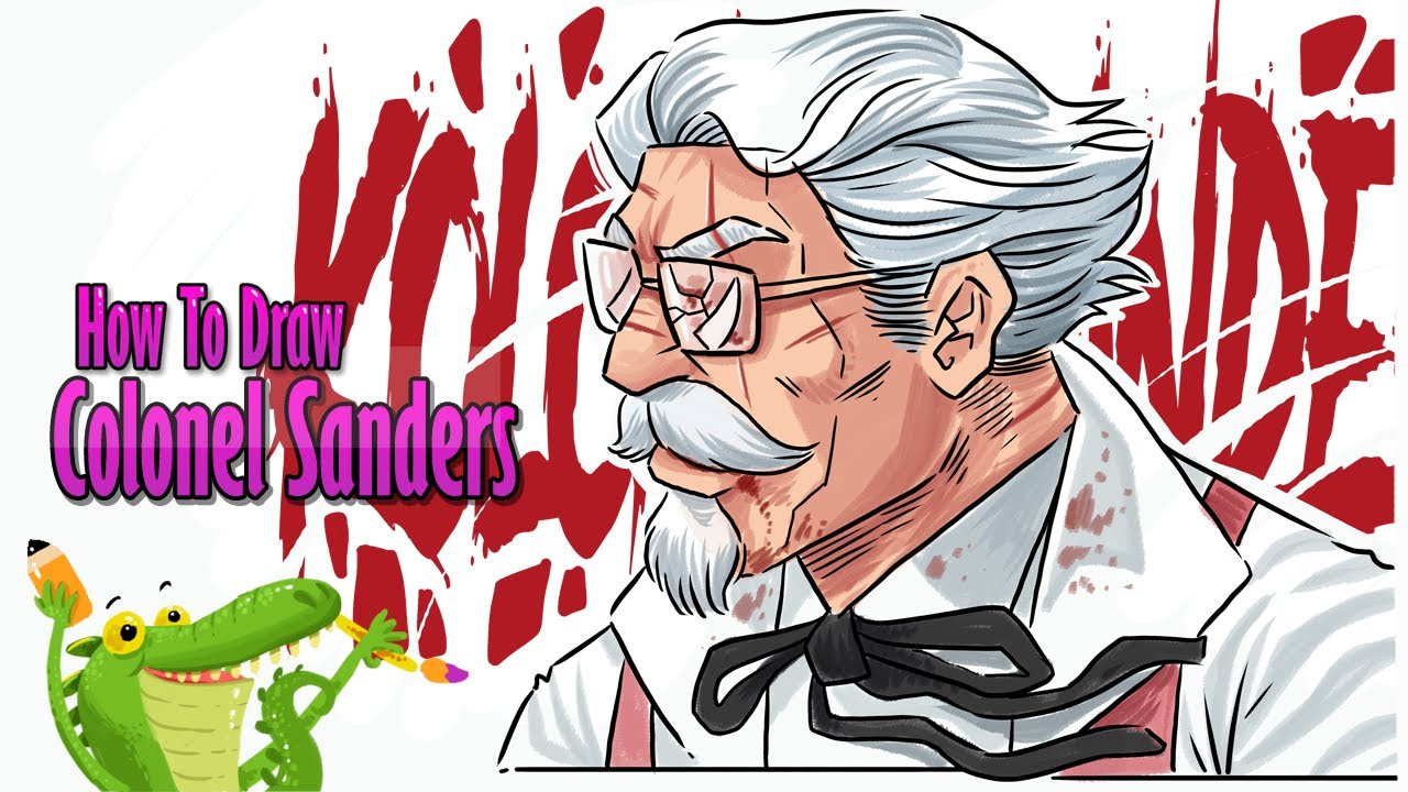 Colonel Sanders Cartoon