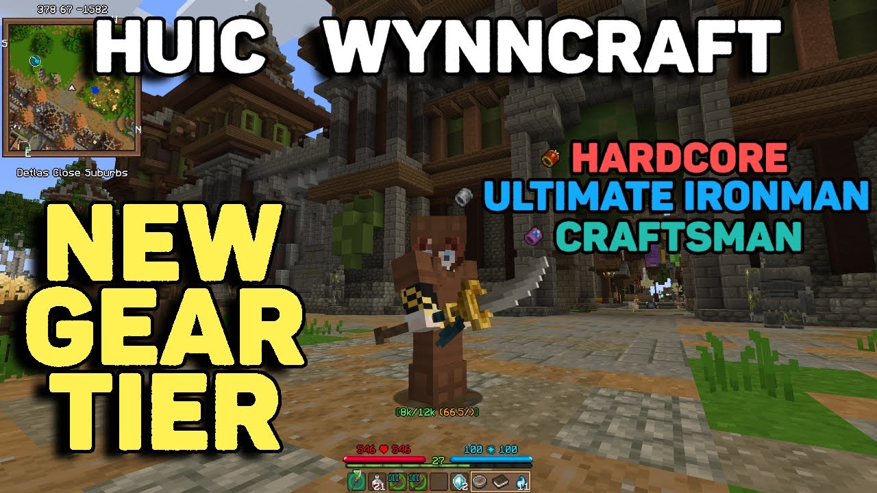 New Gear Tier | Wynncraft Hardcore Ultimate Ironman Craftsman - YouTube