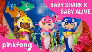 Baby Alive Presents: Pinkfong! Baby Shark Baby Alive Dance! | Baby Shark Dance