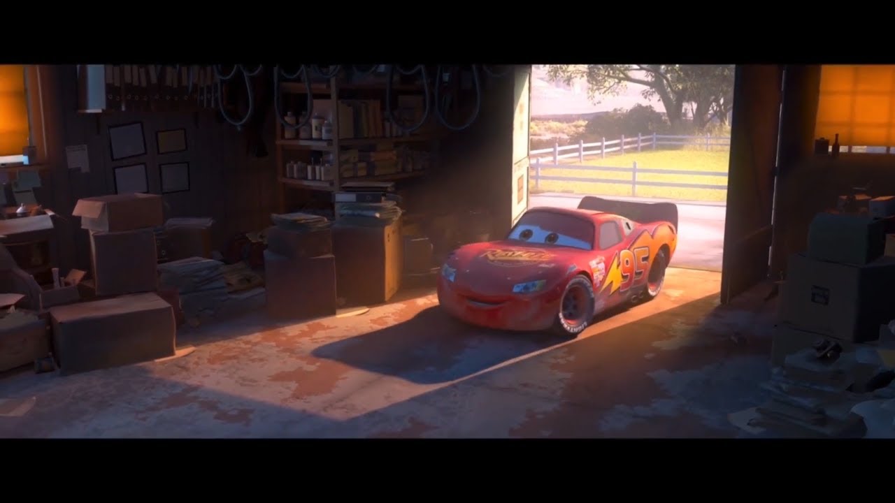 Cars | Lightning McQueen Learns About Doc Hudson's Past - YouTube