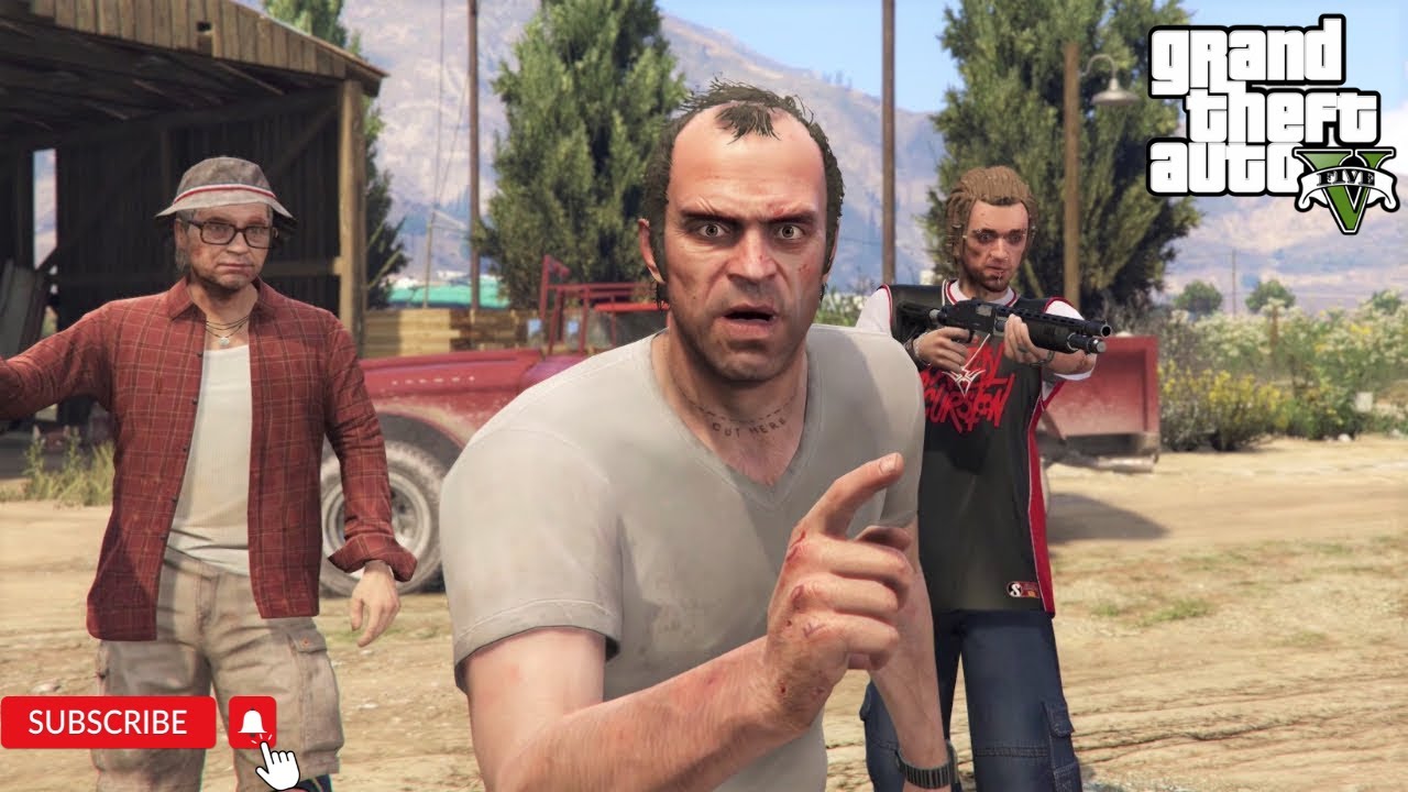 GTA 5 - Trevor Introduction - Meet Trevor - Trevor Entry - Grand Theft ...