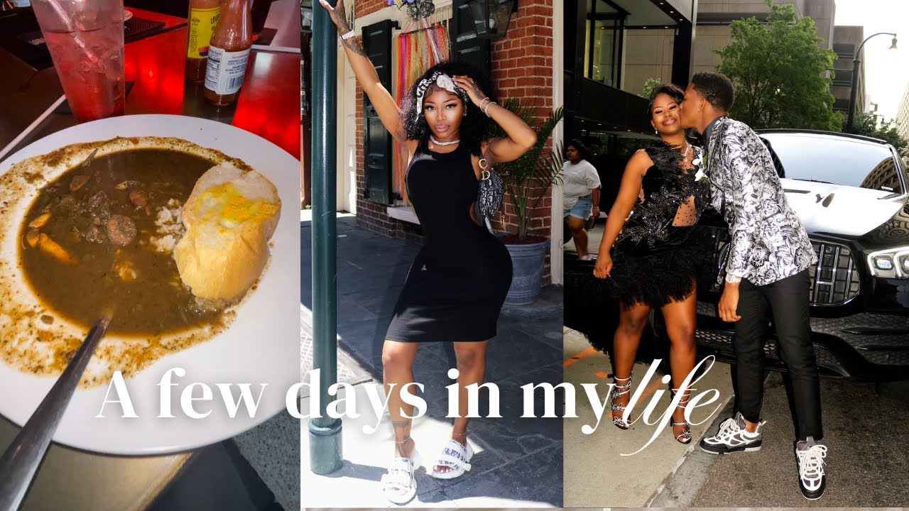 LIFE OF POSH | 48 HRS BAE TRIP TO New Orleans+ TRYING TIKTOK ...