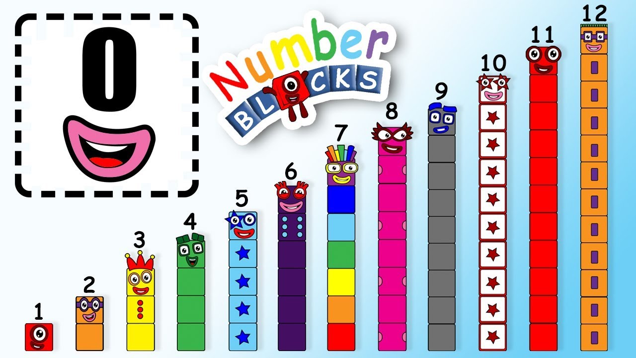 Number Blocks Printable - Printable World Holiday